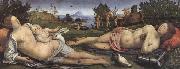 Sandro Botticelli Piero di Cosimo,Venus and Mars china oil painting artist
